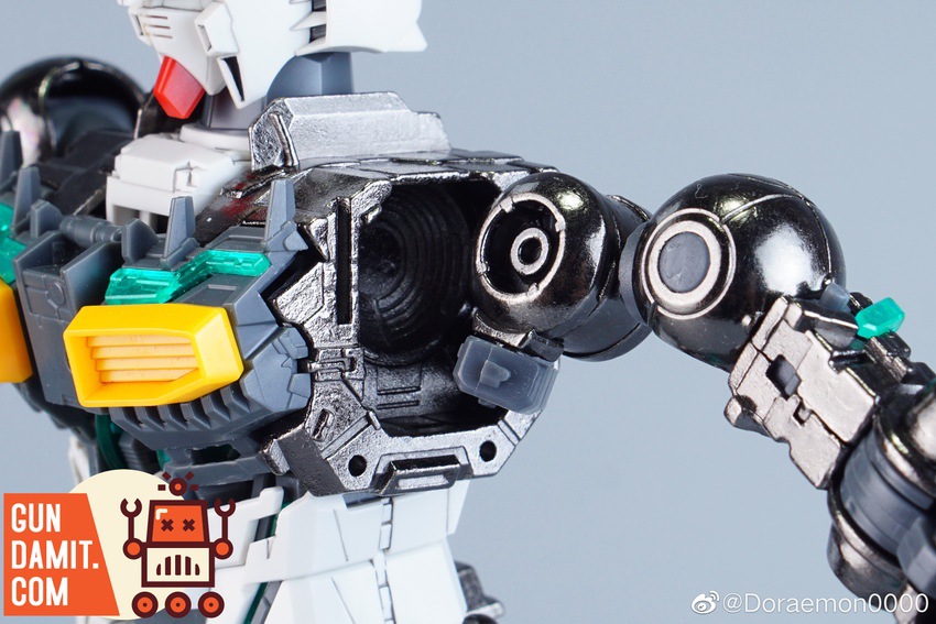Point Factory Nu Gundam upgrade kit shoulder joint and arm alloy detail Point Factory Nu Gundam upgrade kit shoulder joint and arm alloy detail