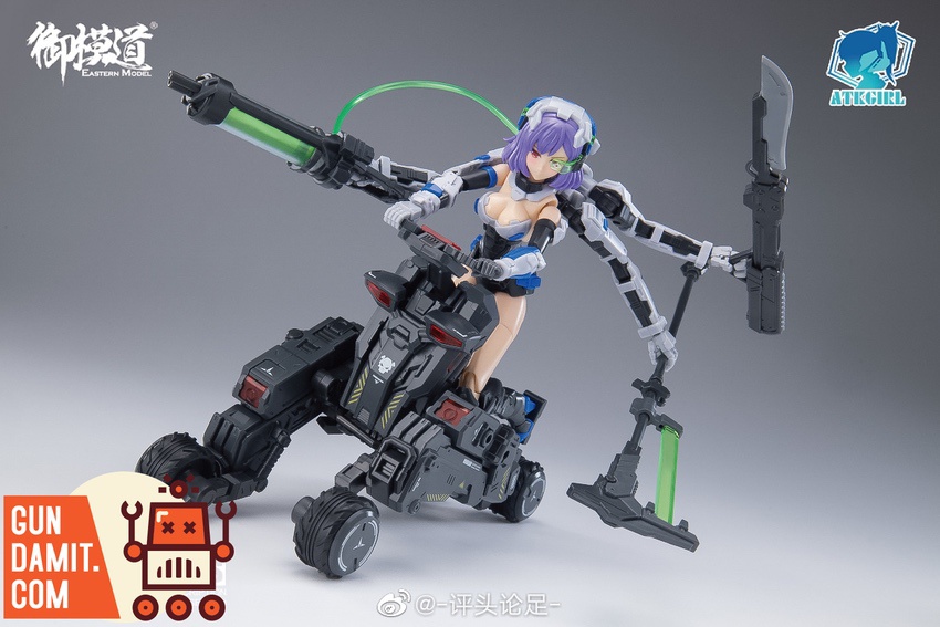 Eastern Model 1/12 ATK Girl Frankenstein runner parts and box contents Eastern Model 1/12 ATK Girl Frankenstein runner parts and box contents