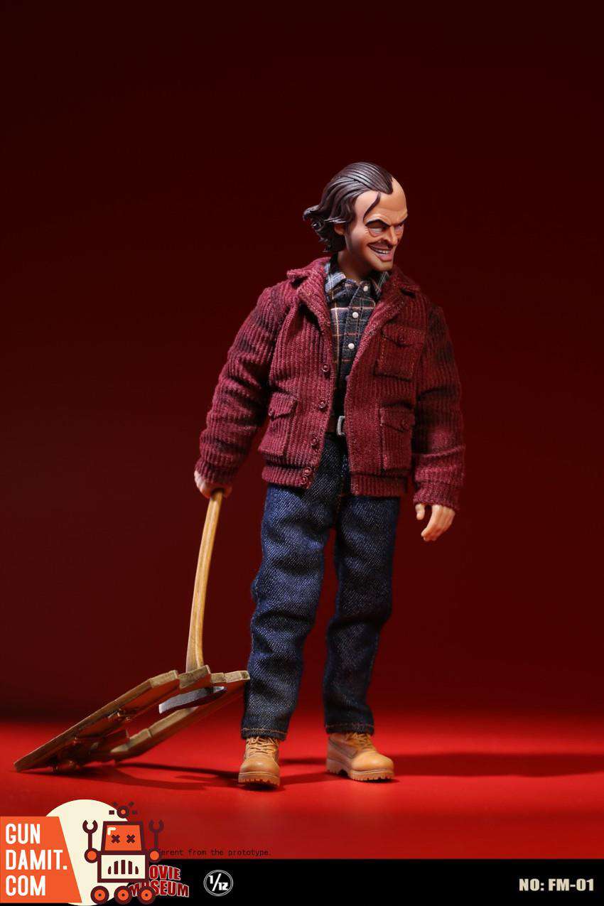 BOBTOYS 1/12 Crazy Jack figure close-up grinning expression with red jacket BOBTOYS 1/12 Crazy Jack figure close-up grinning expression with red jacket