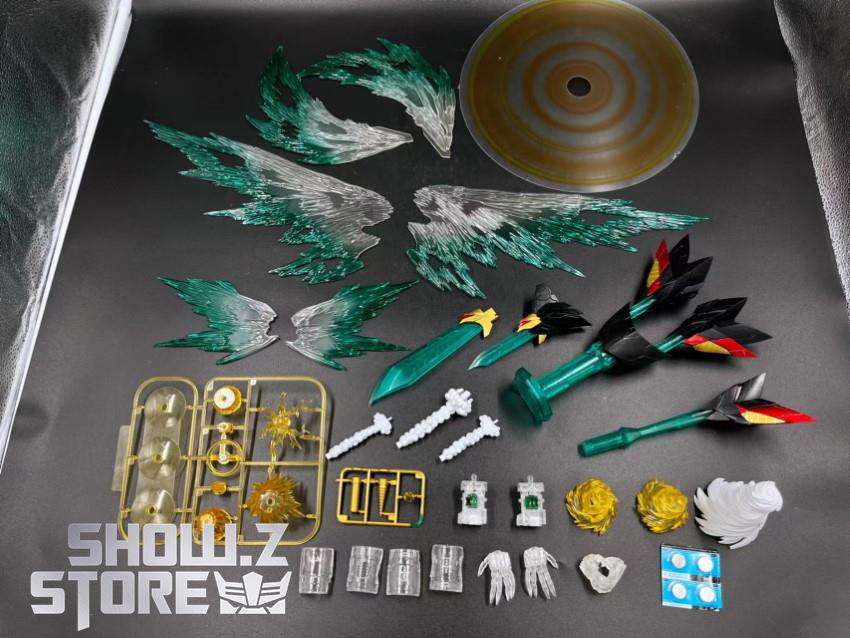 MW Model Genesic GaoGaiGar optional parts set with energy wings and Goldion Crusher accessories MW Model Genesic GaoGaiGar optional parts set with energy wings and Goldion Crusher accessories