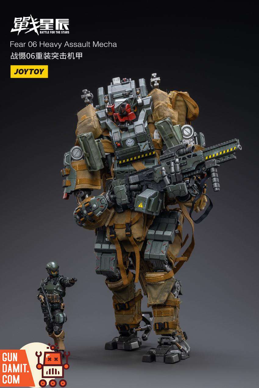 JoyToy 1/18 Fear 06 Heavy Assault Mecha full body display with equipment JoyToy 1/18 Fear 06 Heavy Assault Mecha full body display with equipment