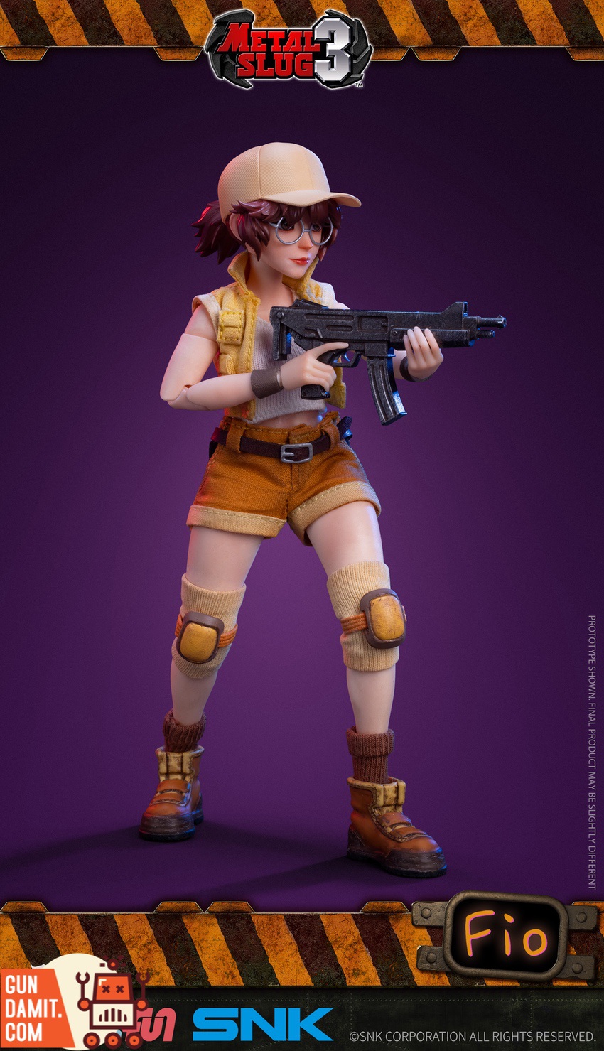Tunshi Studio Fiolina Germi figure SNK licensed with Metal Slug 3 branding Tunshi Studio Fiolina Germi figure SNK licensed with Metal Slug 3 branding