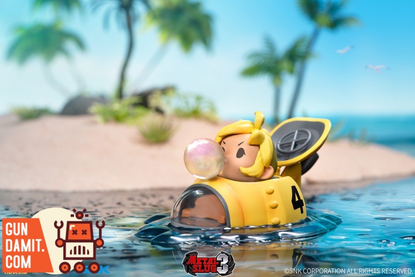 Tunshi Studio SNK licensed Metal Slug beach diorama scene Tunshi Studio SNK licensed Metal Slug beach diorama scene
