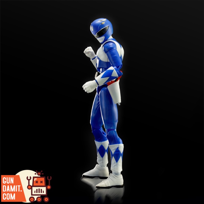 Blue Ranger model kit close-up helmet with triceratops visor Blue Ranger model kit close-up helmet with triceratops visor