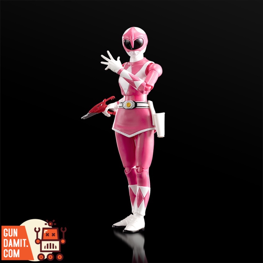 Flame Toys Pink Ranger model kit parts and runners Flame Toys Pink Ranger model kit parts and runners