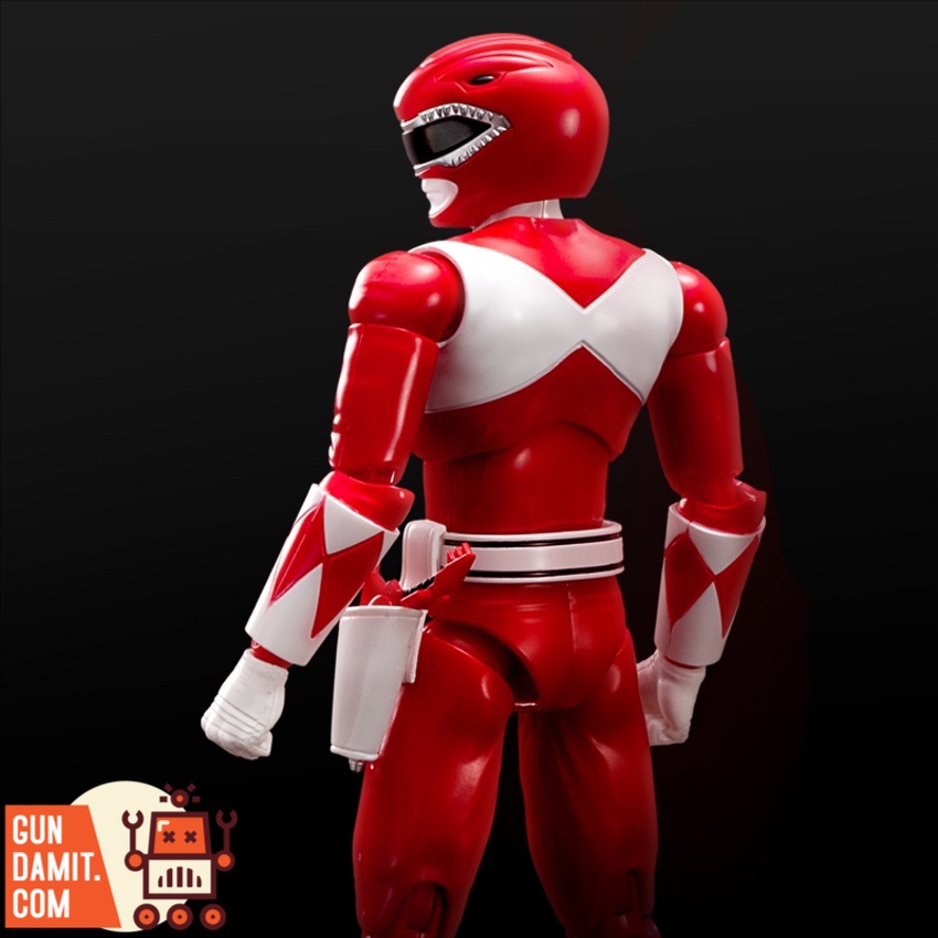 Red Ranger assembled figure dynamic display Red Ranger assembled figure dynamic display