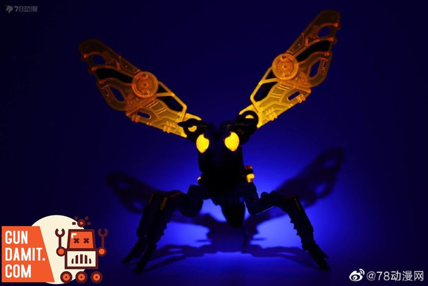 52Toys BB-38TN Techninja bird mode side view with mechanical details 52Toys BB-38TN Techninja bird mode side view with mechanical details
