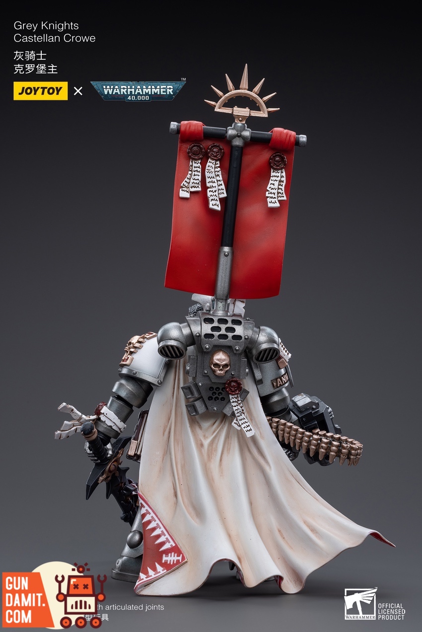 Grey Knights Crowe full accessories and weapon display Grey Knights Crowe full accessories and weapon display