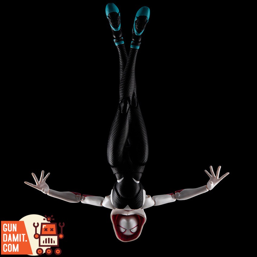 Sentinel SV-ACTION Spider-Gwen upside-down diving pose from Into The Spider-Verse Sentinel SV-ACTION Spider-Gwen upside-down diving pose from Into The Spider-Verse