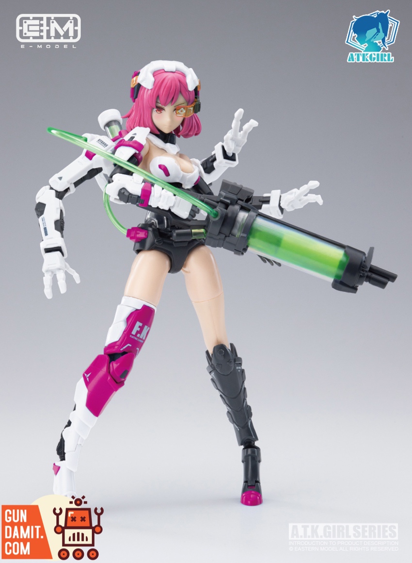 Eastern Model ATK Girl Frankenstein accessories and optional parts layout Eastern Model ATK Girl Frankenstein accessories and optional parts layout