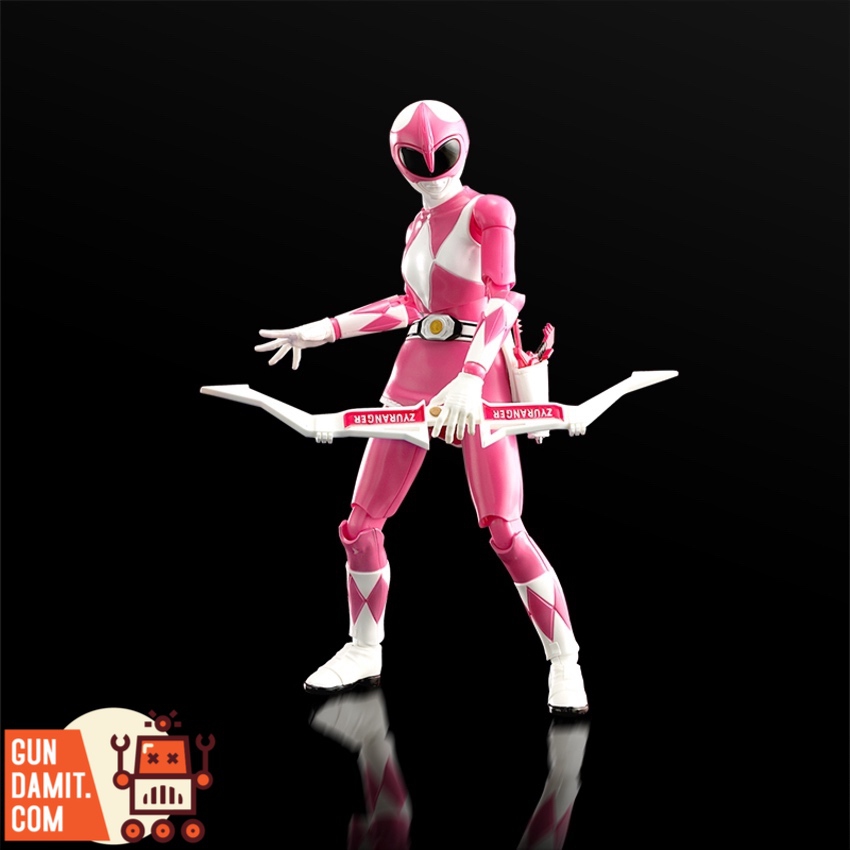 Pink Ranger Furai Model rear view showing suit details Pink Ranger Furai Model rear view showing suit details