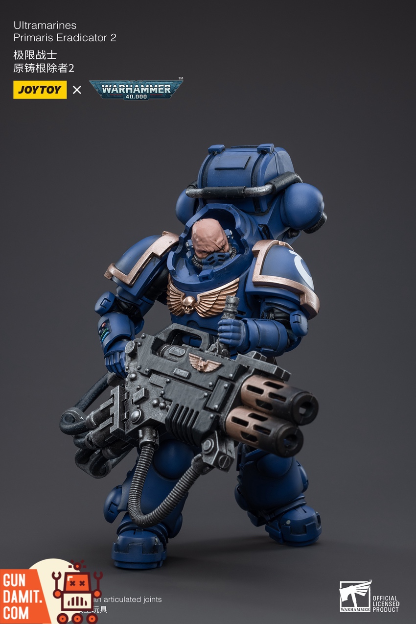 Ultramarines Eradicator 2 rear armor and cable details Ultramarines Eradicator 2 rear armor and cable details