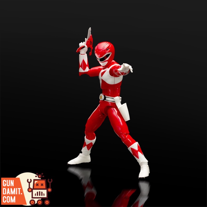 Flame Toys Red Ranger model kit runners and parts layout Flame Toys Red Ranger model kit runners and parts layout