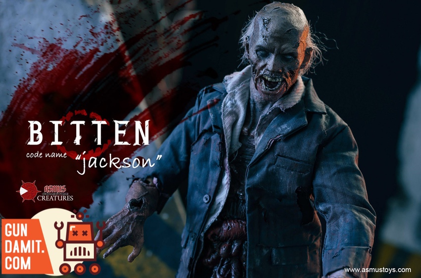 Jackson zombie close-up decayed head sculpt detail Jackson zombie close-up decayed head sculpt detail