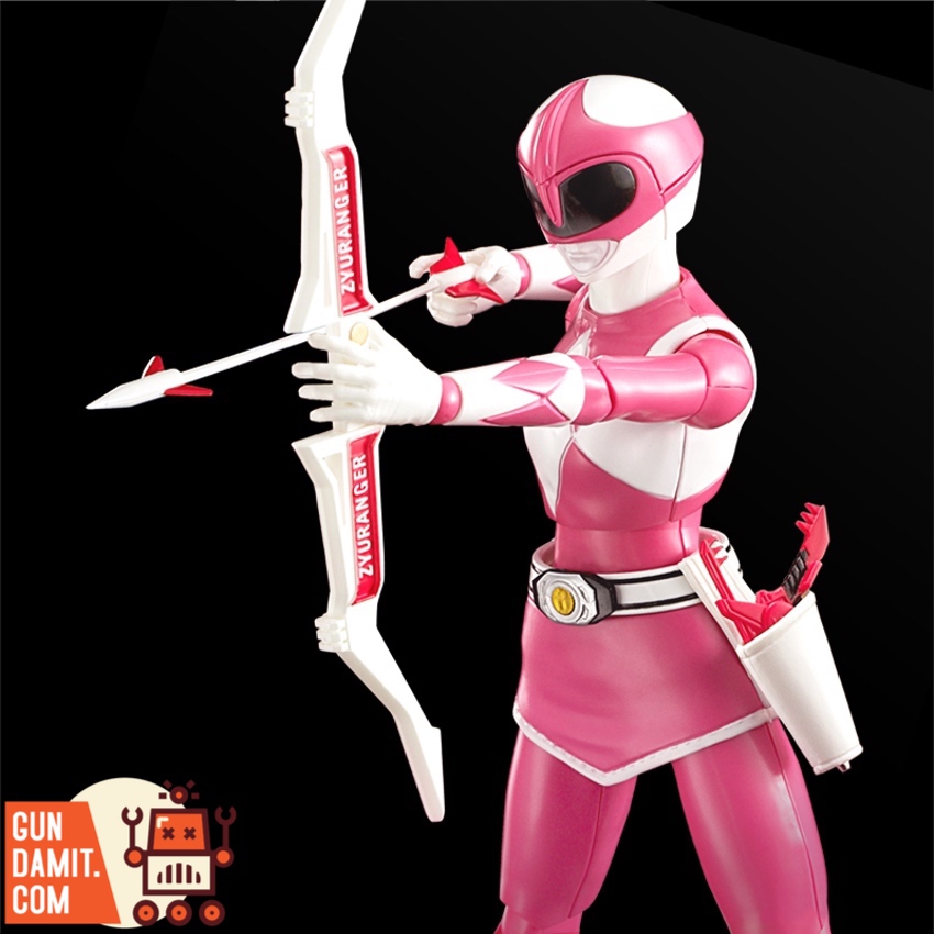 Pink Ranger assembled figure with display base Pink Ranger assembled figure with display base
