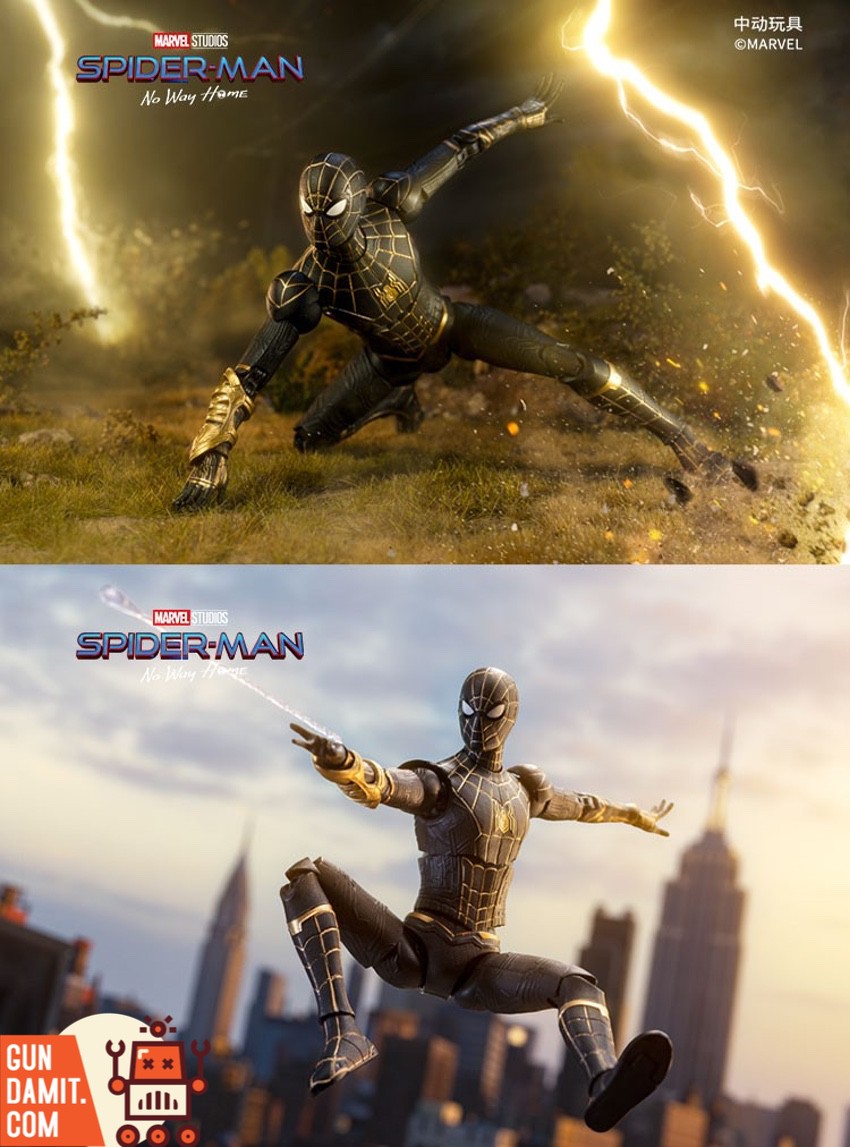 ZT Toys Spider-Man 1/10 dynamic web-swinging action pose ZT Toys Spider-Man 1/10 dynamic web-swinging action pose