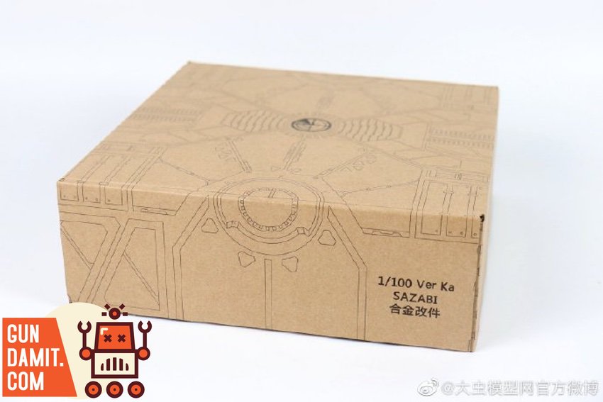 Point Factory 1/100 Sazabi Ver.Ka alloy frame kit premium packaging box Point Factory 1/100 Sazabi Ver.Ka alloy frame kit premium packaging box