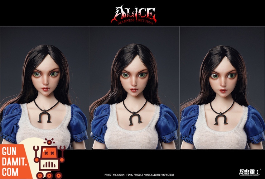 Alice Madness Returns 1/6 figure complete accessories and head sculpts Alice Madness Returns 1/6 figure complete accessories and head sculpts