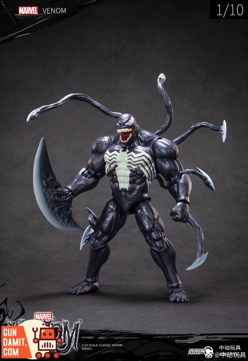 ZT Toys Venom side angle showing massive proportions and muscle detail ZT Toys Venom side angle showing massive proportions and muscle detail