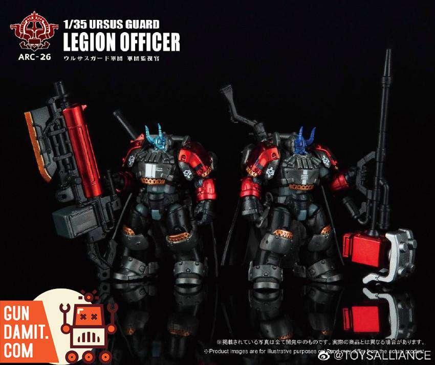 Toys Alliance ARC-26 Legion Officer side profile with gatling gun Toys Alliance ARC-26 Legion Officer side profile with gatling gun