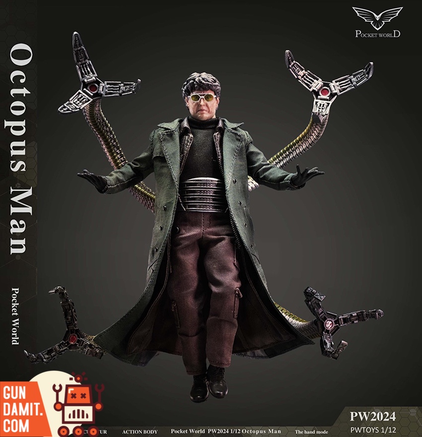 PW2024B Octopus Man deluxe complete accessories and tentacle parts PW2024B Octopus Man deluxe complete accessories and tentacle parts