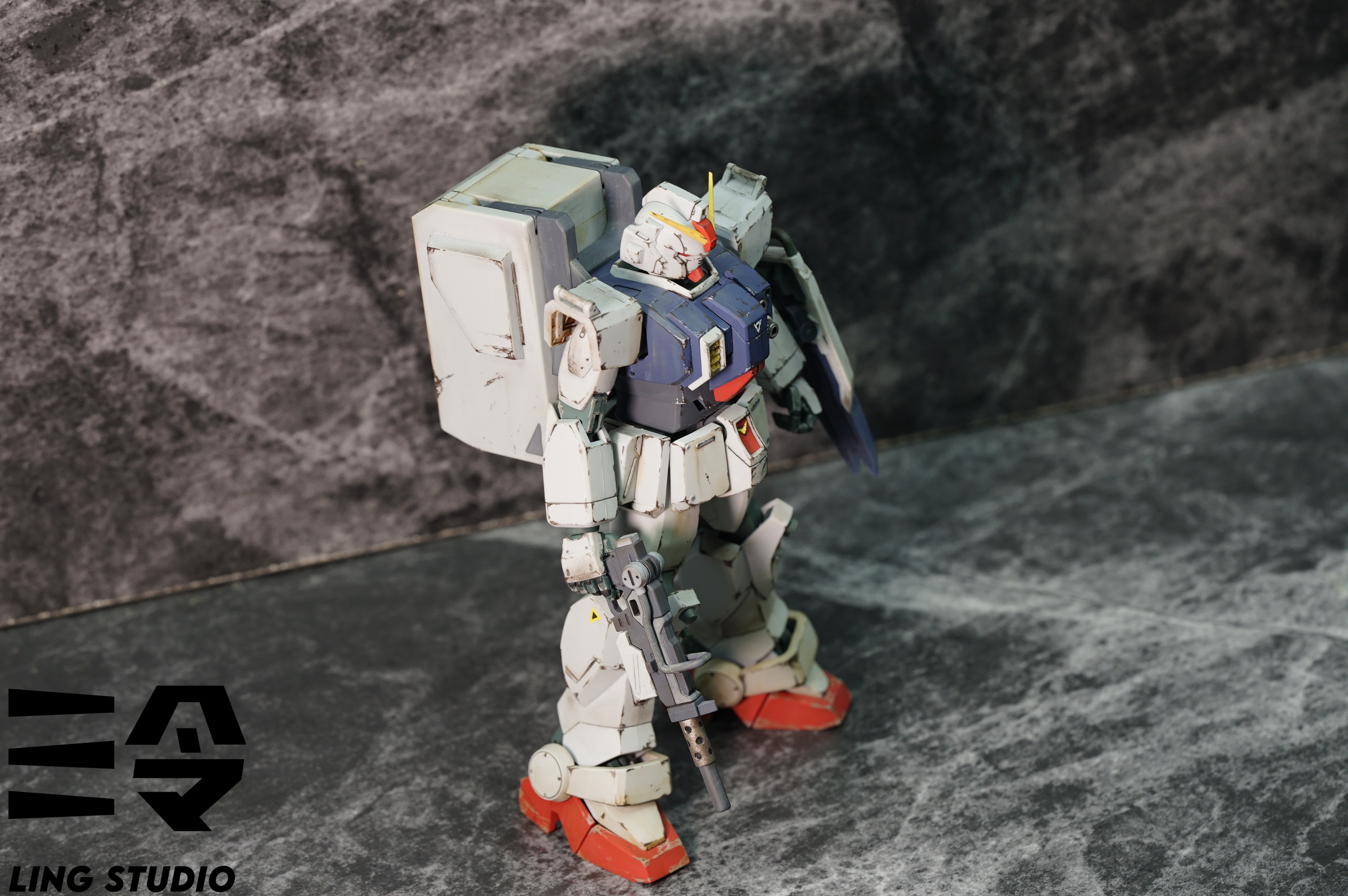 Ling Studio Robot Spirits Ground Type close-up head and chest Ling Studio Robot Spirits Ground Type close-up head and chest