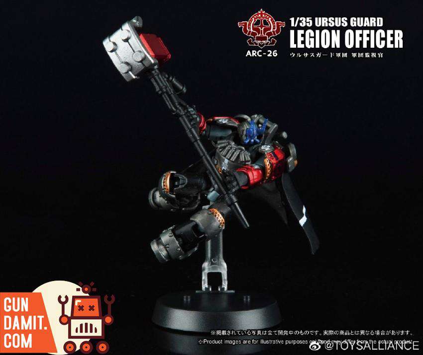 Toys Alliance Archecore Ursus Guard weapon and accessory details Toys Alliance Archecore Ursus Guard weapon and accessory details