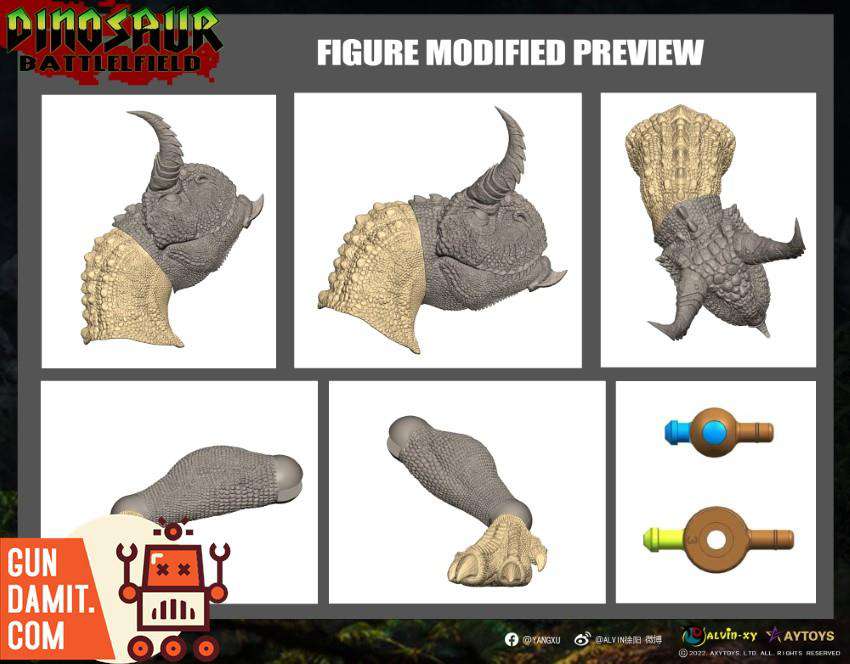 Carnotaurus Leader green dinosaur warrior figure with armor and weapons Carnotaurus Leader green dinosaur warrior figure with armor and weapons