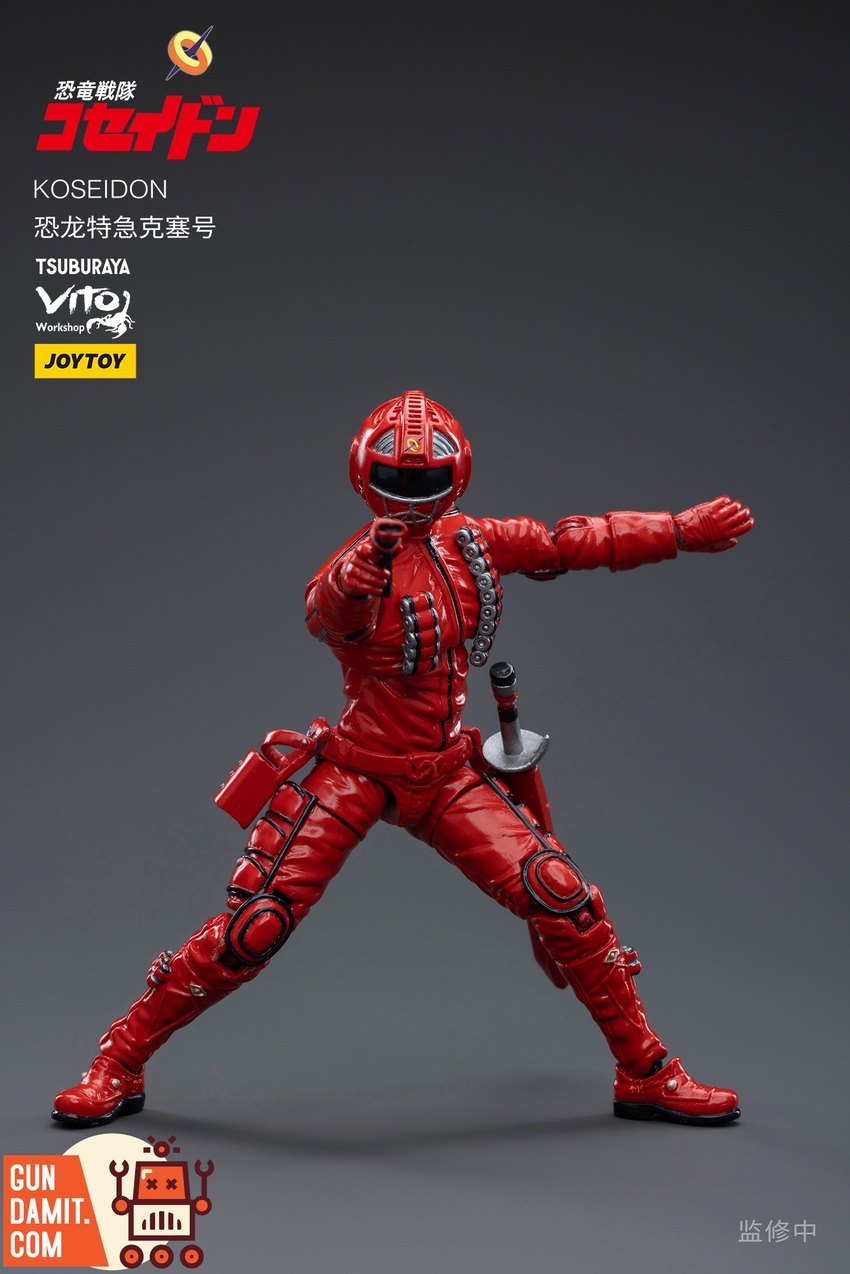Koseidon dynamic combat pose with accessories Koseidon dynamic combat pose with accessories