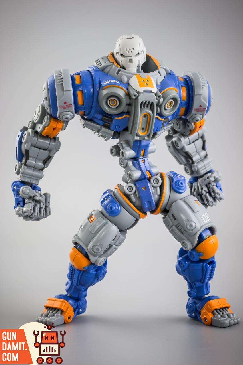Astrobots Apollo figure back view with thrusters Astrobots Apollo figure back view with thrusters