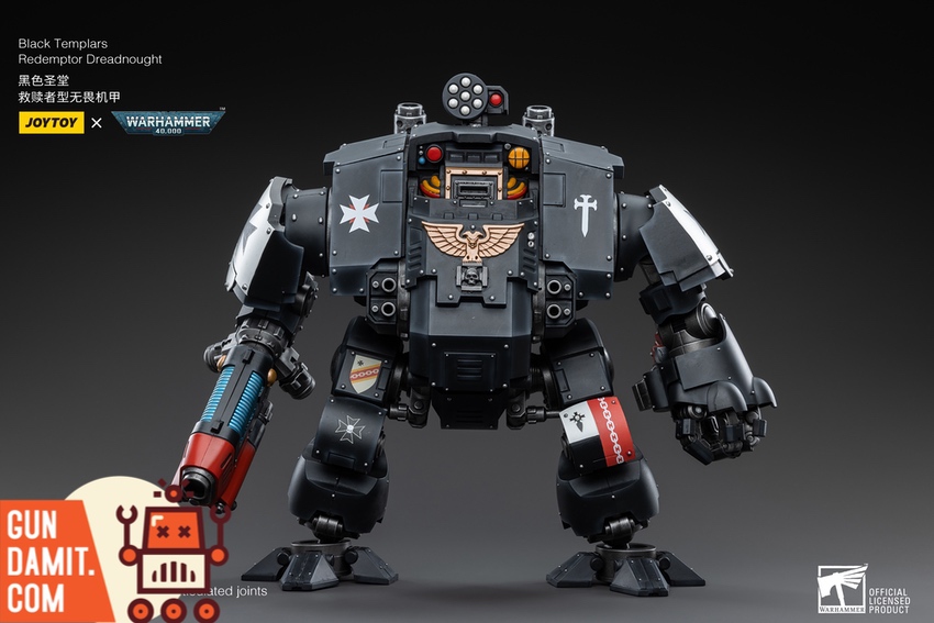 JoyToy Redemptor Dreadnought cross emblem and detail JoyToy Redemptor Dreadnought cross emblem and detail