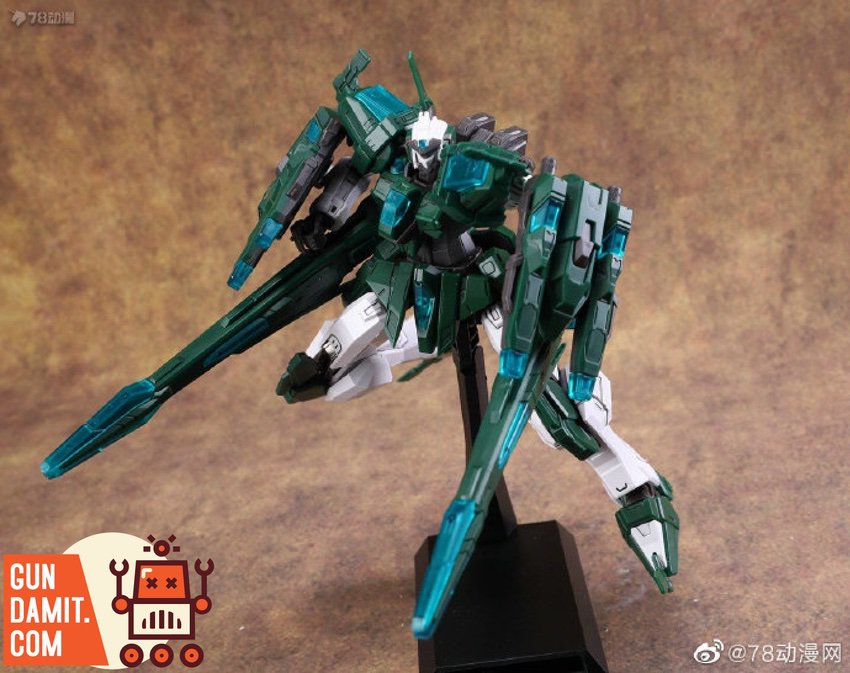 HunShang Launcher Battle Shadow dynamic side pose with translucent blue lance weapons HunShang Launcher Battle Shadow dynamic side pose with translucent blue lance weapons