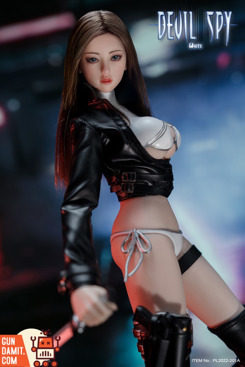 TBLeague Devil Spy white head sculpt detail long hair TBLeague Devil Spy white head sculpt detail long hair