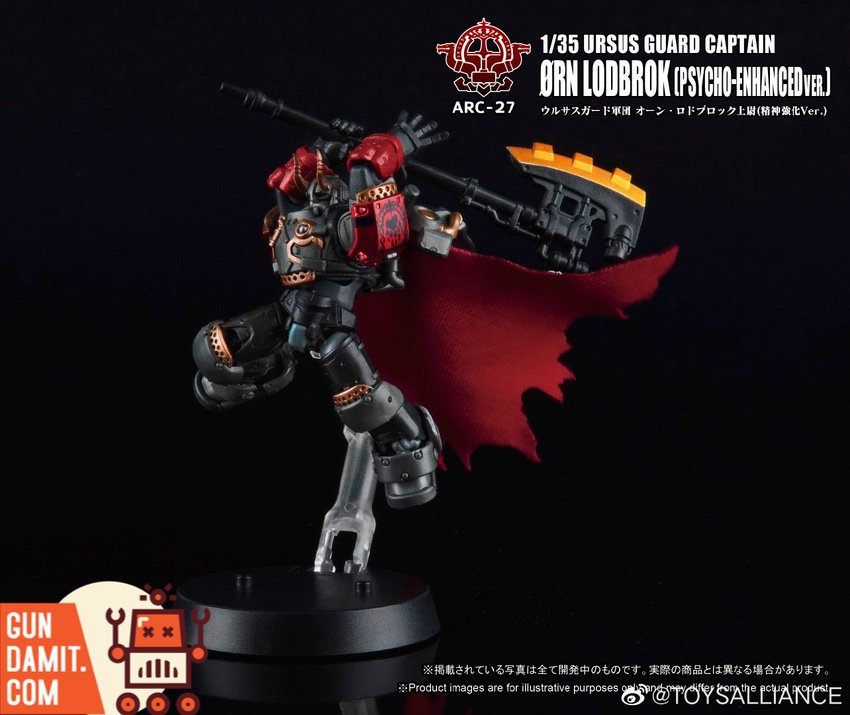 ARC-27 Ursus Guard hammer weapon detail ARC-27 Ursus Guard hammer weapon detail