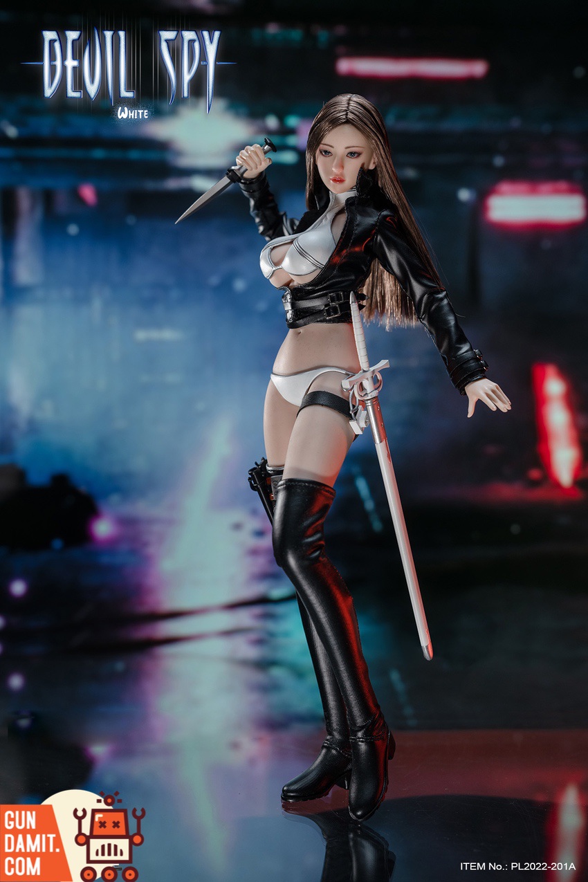 TBLeague 1/6 Devil Spy white version figure with sword and dagger TBLeague 1/6 Devil Spy white version figure with sword and dagger