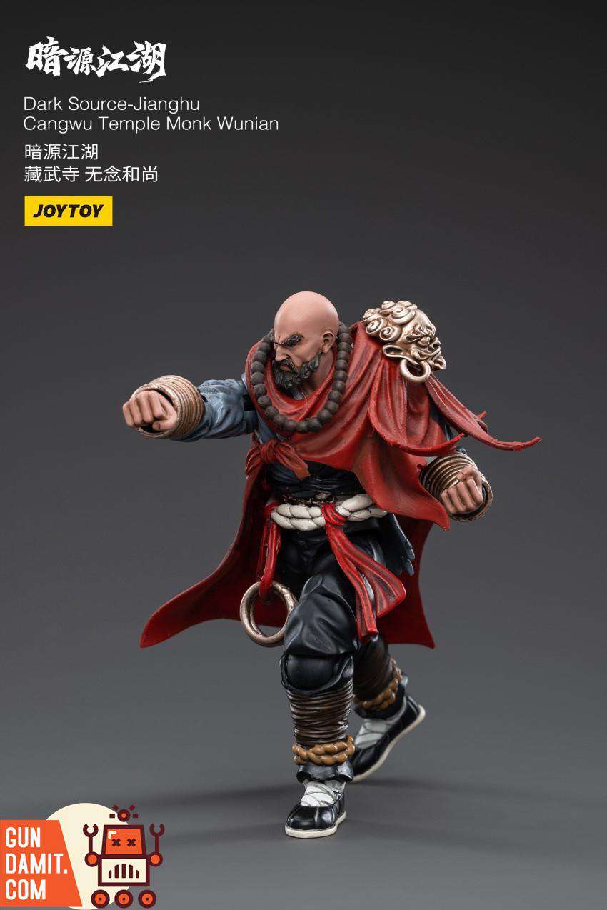 Cangwu Temple Monk Wunian dynamic martial arts pose Cangwu Temple Monk Wunian dynamic martial arts pose