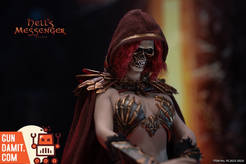 TBLeague 1/6 Hell's Messenger golden full body armor TBLeague 1/6 Hell's Messenger golden full body armor
