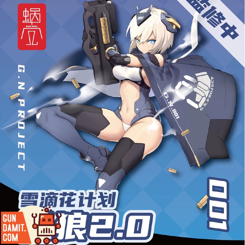 G.N Project 001 Wolf figure with armor design and weapon accessories G.N Project 001 Wolf figure with armor design and weapon accessories
