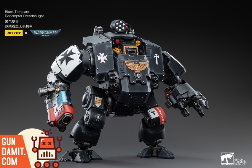 Redemptor Dreadnought articulated arm and fist detail Redemptor Dreadnought articulated arm and fist detail