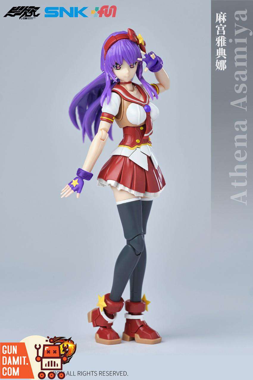 DI-FG-03 Athena Asamiya model kit action pose DI-FG-03 Athena Asamiya model kit action pose