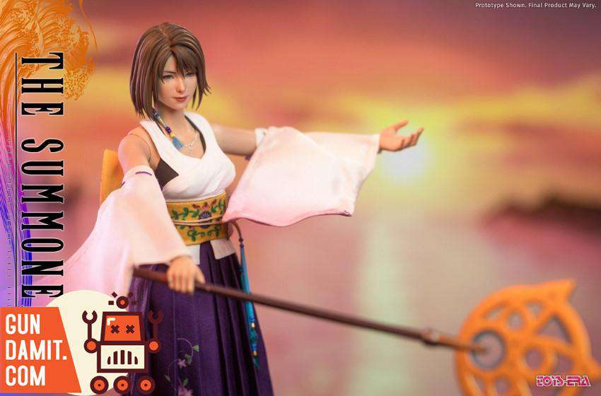 Toys Era Yuna figure dynamic casting pose Toys Era Yuna figure dynamic casting pose