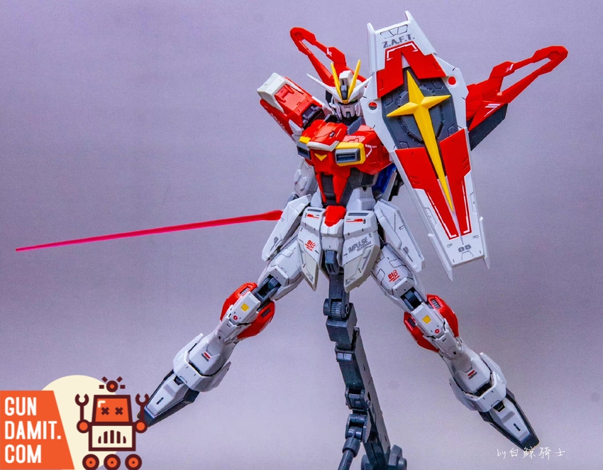 Daban 8813 Impulse Gundam backpack and wing effect parts Daban 8813 Impulse Gundam backpack and wing effect parts