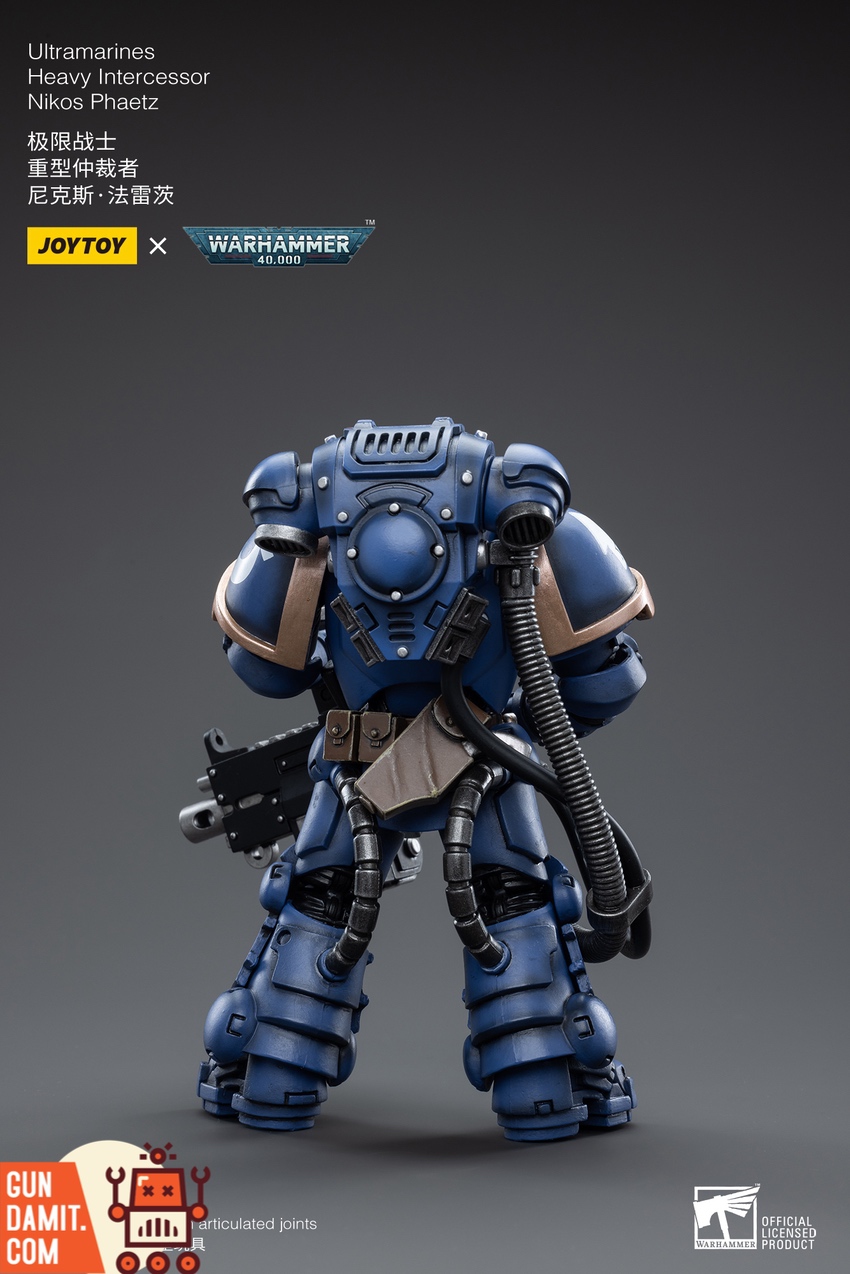 WH40K Heavy Intercessor Nikos Phaetz articulated pose WH40K Heavy Intercessor Nikos Phaetz articulated pose