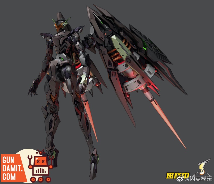 Flash Point Cang-Yu figure close-up of head crest and facial visor design Flash Point Cang-Yu figure close-up of head crest and facial visor design