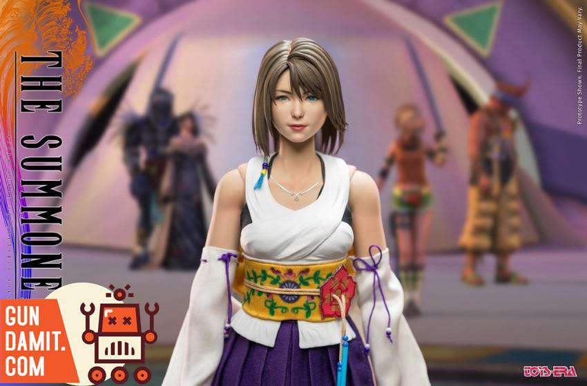 Toys Era 1/6 The Summoner Yuna front portrait with detailed kimono costume Toys Era 1/6 The Summoner Yuna front portrait with detailed kimono costume