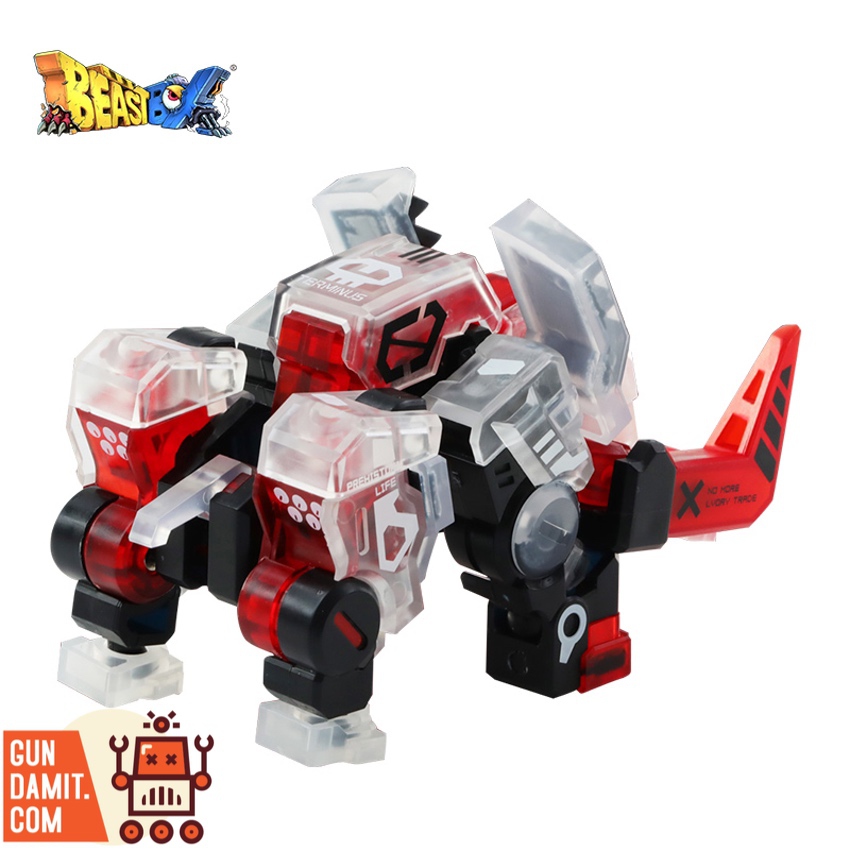 52Toys MOMA Final Edition three-quarter view showing full beast mode 52Toys MOMA Final Edition three-quarter view showing full beast mode