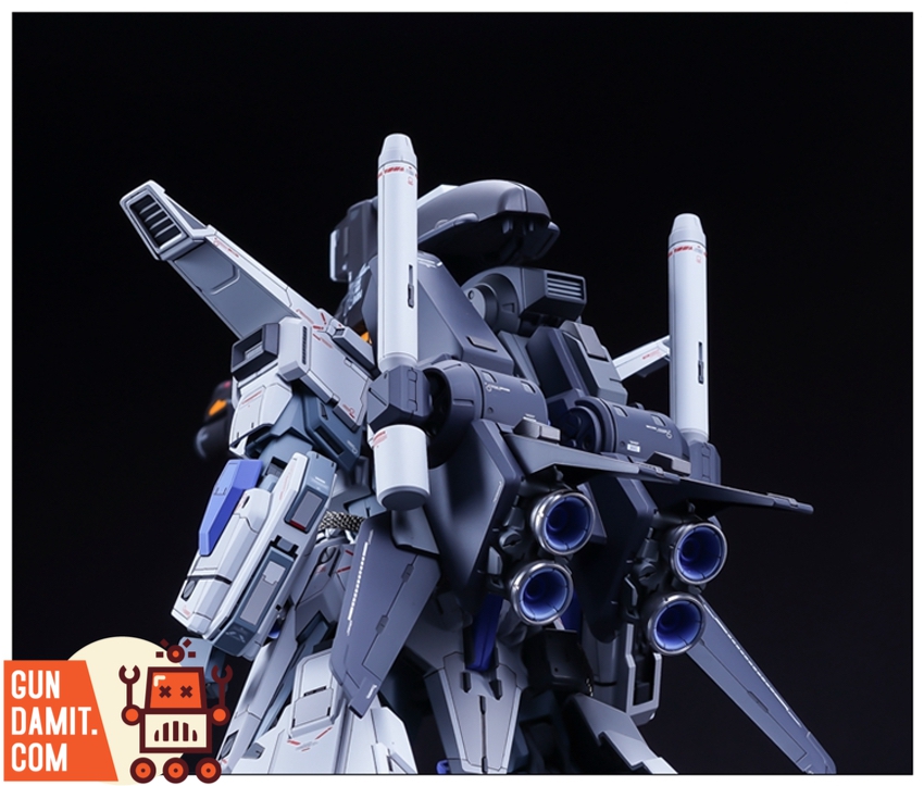 MG FAZZ with resin upgrade rear backpack detail MG FAZZ with resin upgrade rear backpack detail
