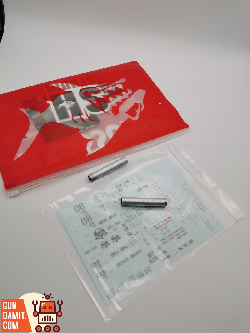SH Studio X GMD 1/60 PG EZ-8 Gundam resin kit decal sheet and metal parts SH Studio X GMD 1/60 PG EZ-8 Gundam resin kit decal sheet and metal parts