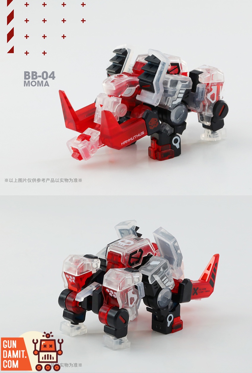 52Toys BeastBox MOMA Final Edition cube mode and beast transformation comparison 52Toys BeastBox MOMA Final Edition cube mode and beast transformation comparison