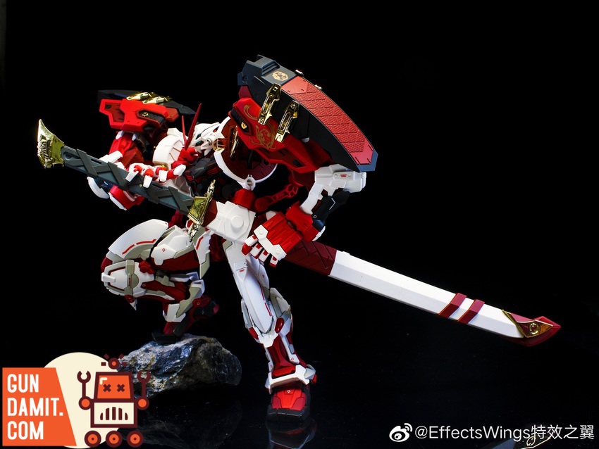 Effects Wings upgrade kit weapon detail close-up Effects Wings upgrade kit weapon detail close-up